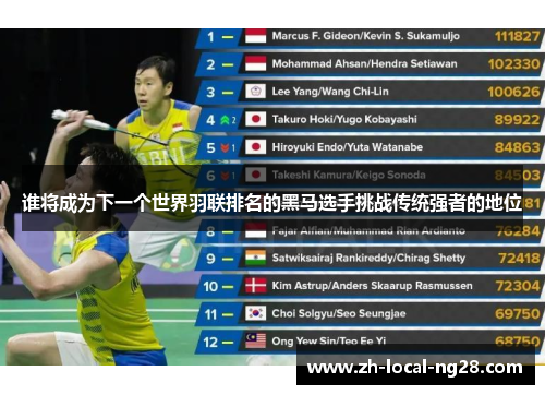 谁将成为下一个世界羽联排名的黑马选手挑战传统强者的地位